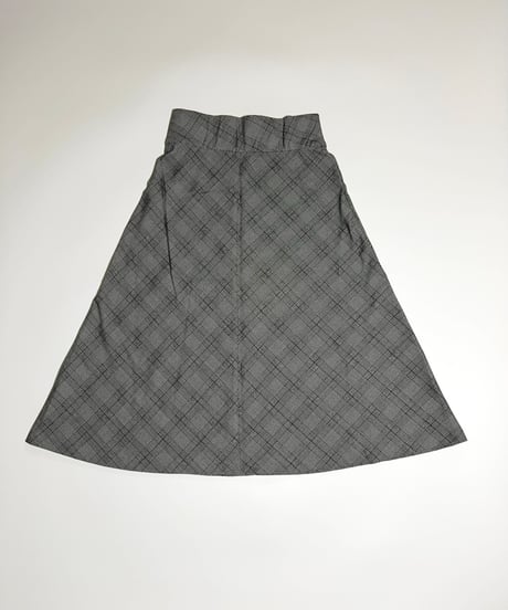 button check skirt