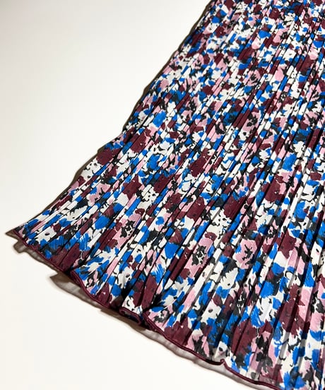 GANNI georgette skirt