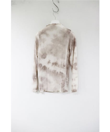 tie-dye sheer top