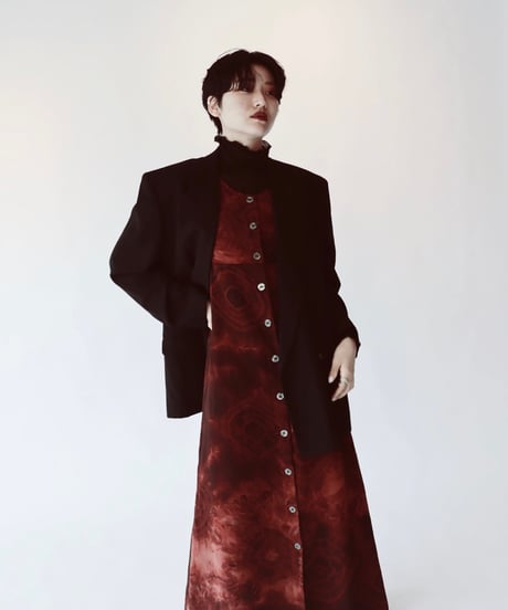 marble long dress