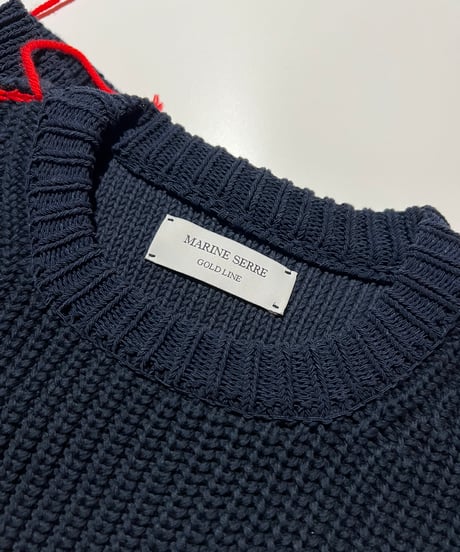 MARINE SERRE  motif sweater