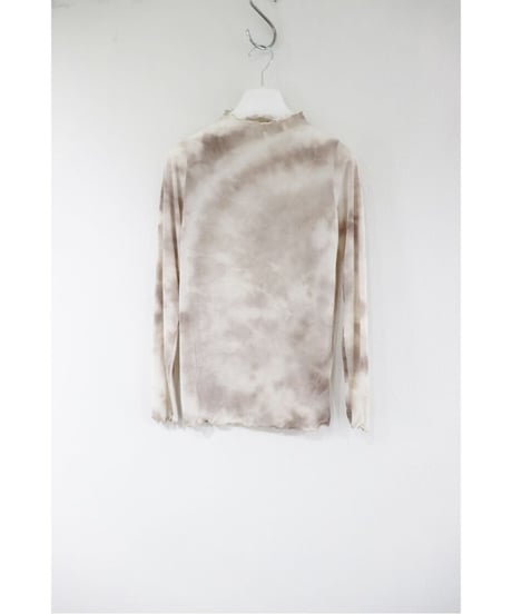 tie-dye sheer top