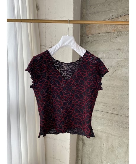 flower lace top