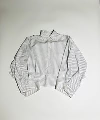 MM6 big balloon sleeve shirts