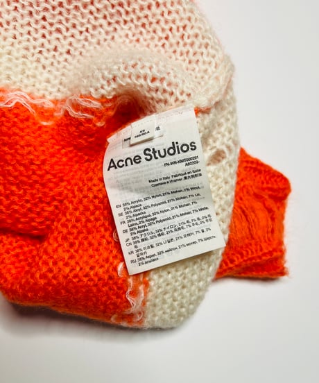 Acne Studios damage knit