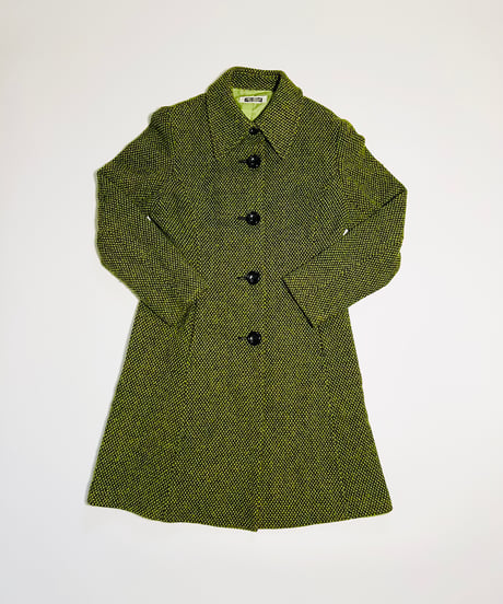 green texture coat