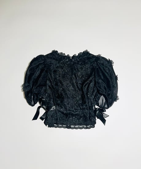 flower lace design top