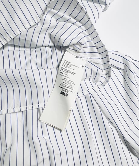 MM6 big balloon sleeve shirts