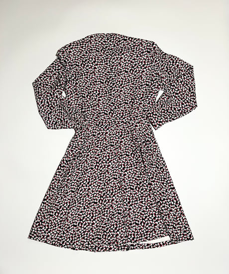 YSL design waist tuck dress