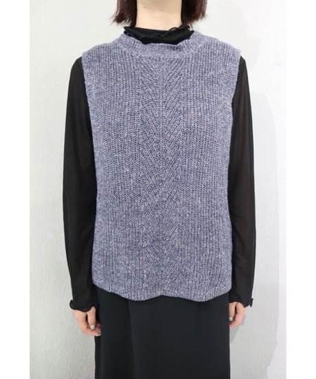 no sleeve knit vest