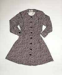 YSL design waist tuck dress