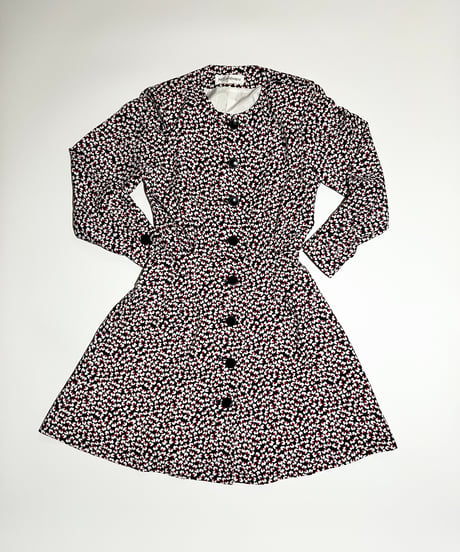 YSL design waist tuck dress