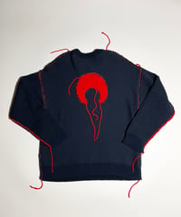 MARINE SERRE  motif sweater