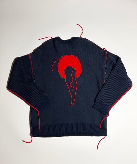 MARINE SERRE  motif sweater