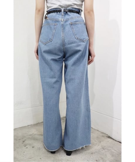 loose denim pants