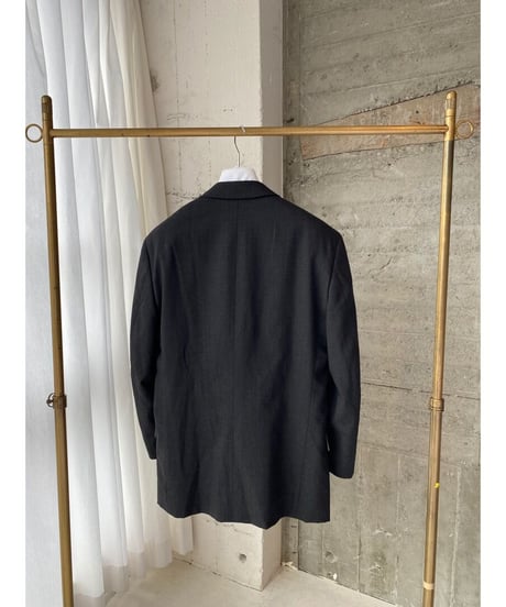 gray tailored jacket