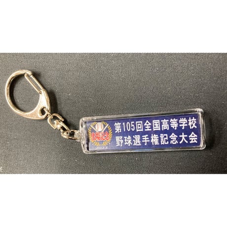 第105回　全国高等学校選手権大会　校名スティックキーホルダー