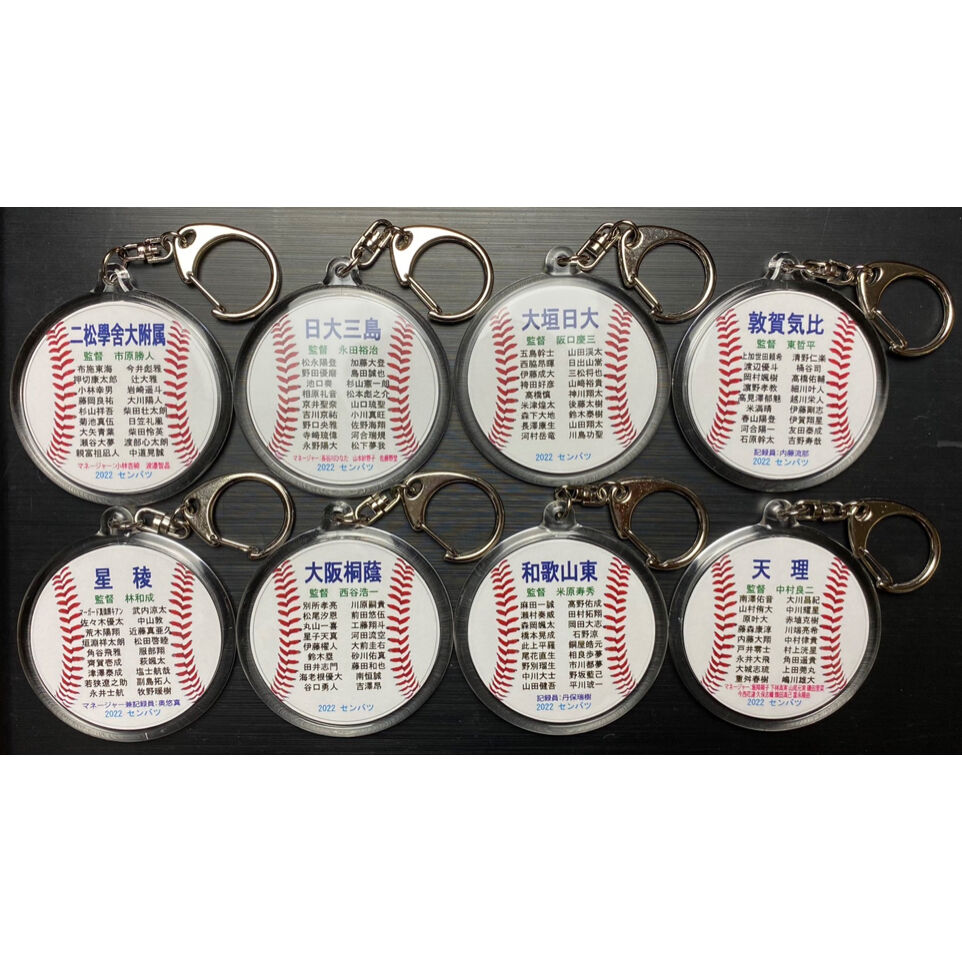 高校野球 キーホルダー等 詰め合わせ 1個およそ1000円換算※高校野球 キーホルダー等 詰め合わせ