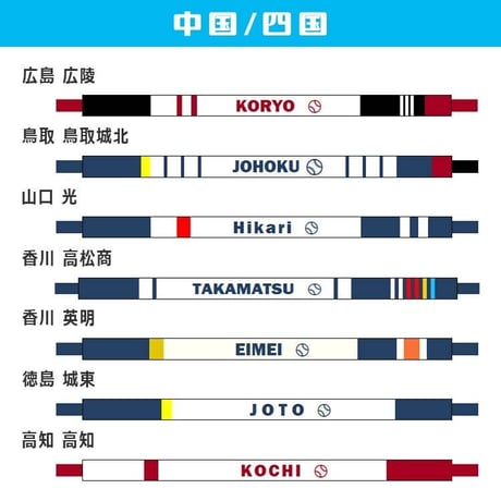 第95回選抜　校名入り　ブレスレット　ネット限定