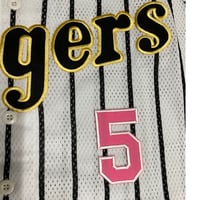 【ワッペン★GOGOさん向け】胸番号8 胸番号ワッペン 0〜9 黒×黄 | SHOP Kazu-2