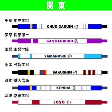 ネット限定　第96回選抜　校名キーホルダー