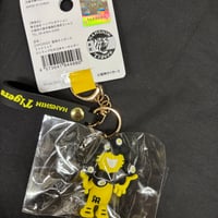 阪神　ミャクミャクストラップ付き立体キーホルダー