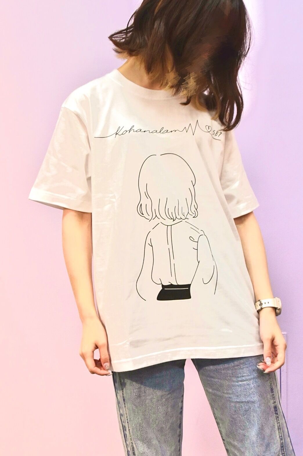 587 Tシャツ / 587 t-shirt | こはならむ official shop