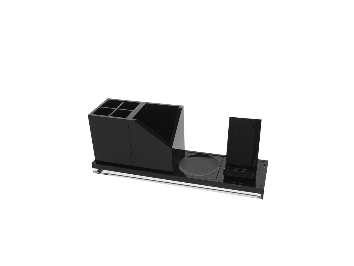 SABIA desk organizer black | WAAZWIZ web shop