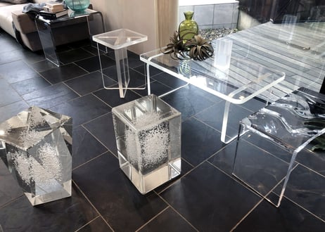POLYGON BLOCK stool / side table