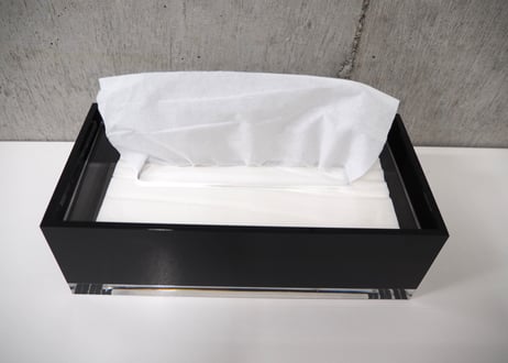 SABIA tissue box　black