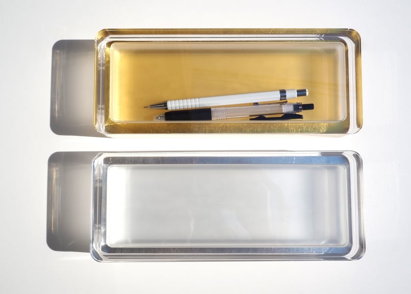 YOROZU pen case Silver | WAAZWIZ web shop