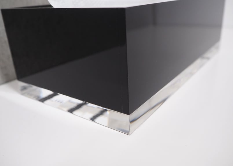✨【新品・即発送】BYOKAオリジナル Tissue Box BLACK✨ Tissue Box Black - BYOKA