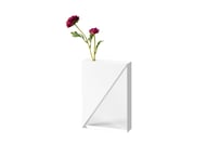 DIAGONAL flower vase L　white