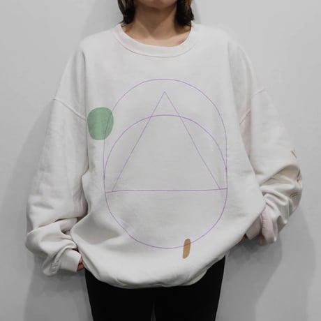 【一点物】CYCLEOFMATTER × ANIMA FORMA 古着リメイクスウェット
