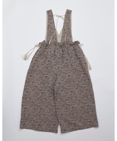 mori JQ パンツドレス　green / brown