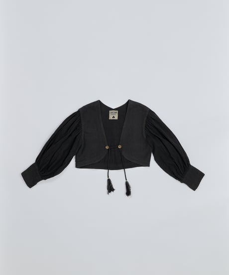 YURTAO ブラウス YURTAO】mori JQ 後ろカシュクールブラウス〈green〉 | zuhka