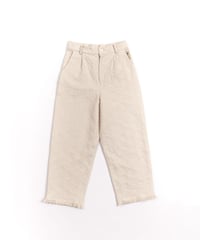uroco sashico JQタックパンツ　white
