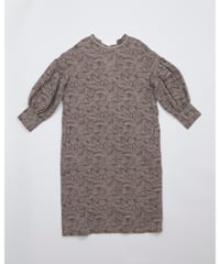 mori JQ 後ろカシュクールワンピース  brown