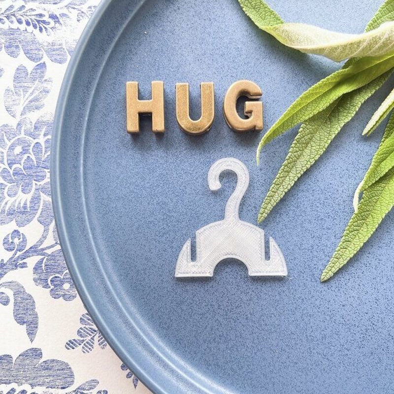 アクセサリーハンガー a.h 001m クリア（※50個セット） | Hübsch u. Glück