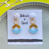 ポリマークレイ（ピアス）036m | Hübsch u. Glück