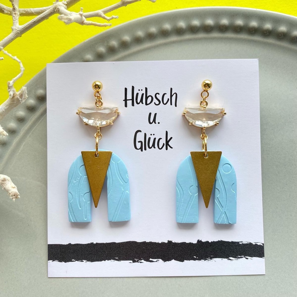 No.1251 ポリマークレイ②ピアス No.1251 ポリマークレイ②ピアス