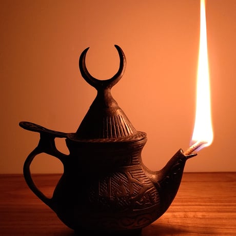 『アラジンの魔法のランプ』トルコ製オイルランプ