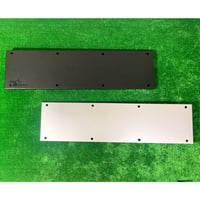 アルミンシェルフ　200㎜幅　天板　外：黒色　内：アルミ色