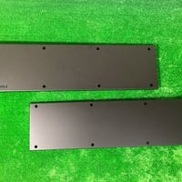 アルミンシェルフ　150㎜幅　天板　外：黒色　内：黒色