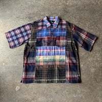 CHECK PATCHWORK OP SH SIZE L