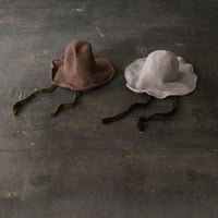 LINEN HANDMADE KNIT HAT