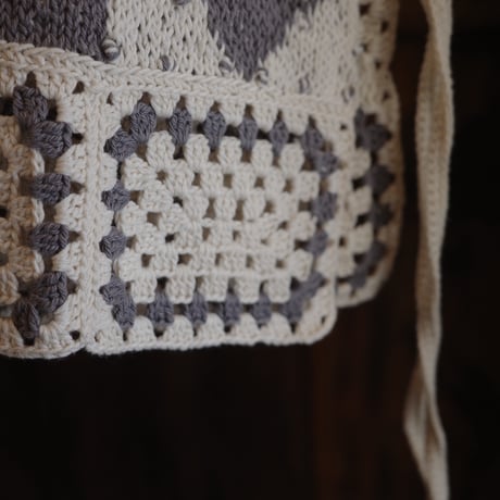 patchwork vest < ladies > size:F