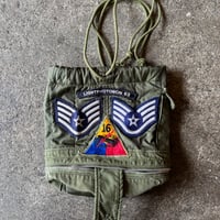 PULL A FACE DRWSTRING BAG (ART PEACE)