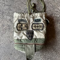PULL A FACE DRWSTRING BAG (ART PEACE)