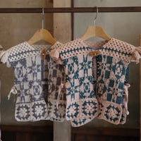 patchwork vest  ladies <kids >size:1